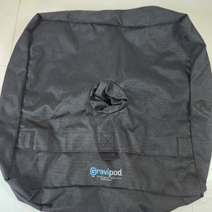 Gravipod 18" Square Umbrella Base Weight Bag - Up to 110 lbs. - 1 Pc - Black